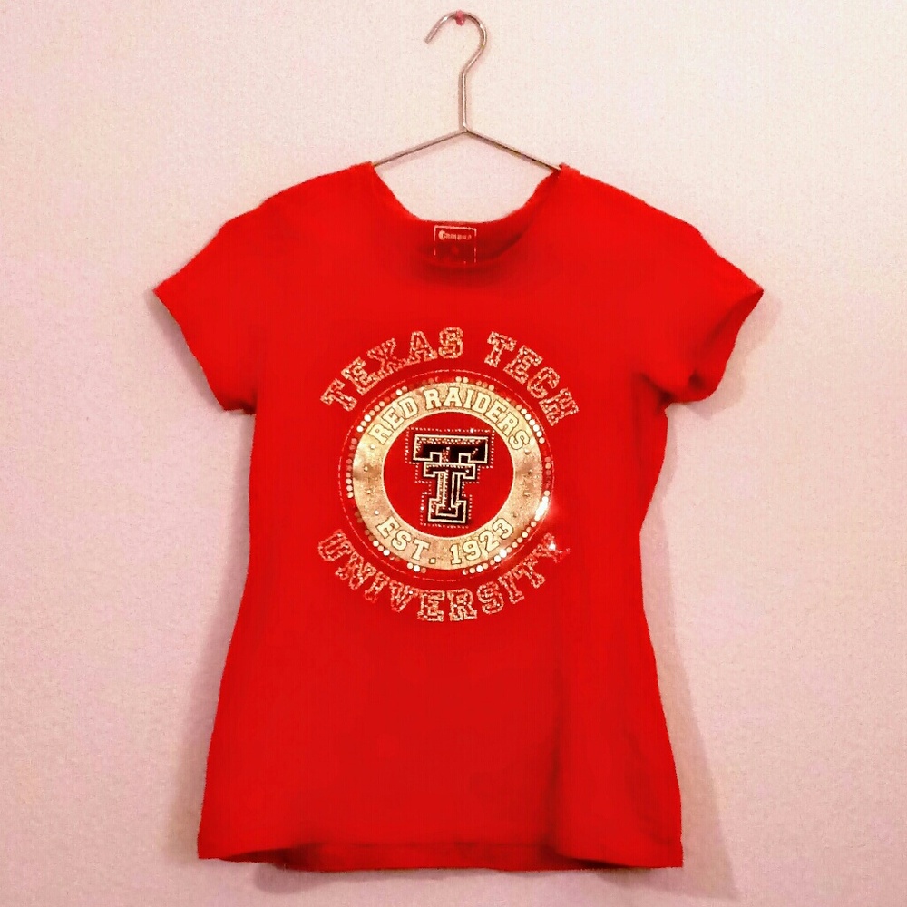 Texas Tech Scoop Neck Tee