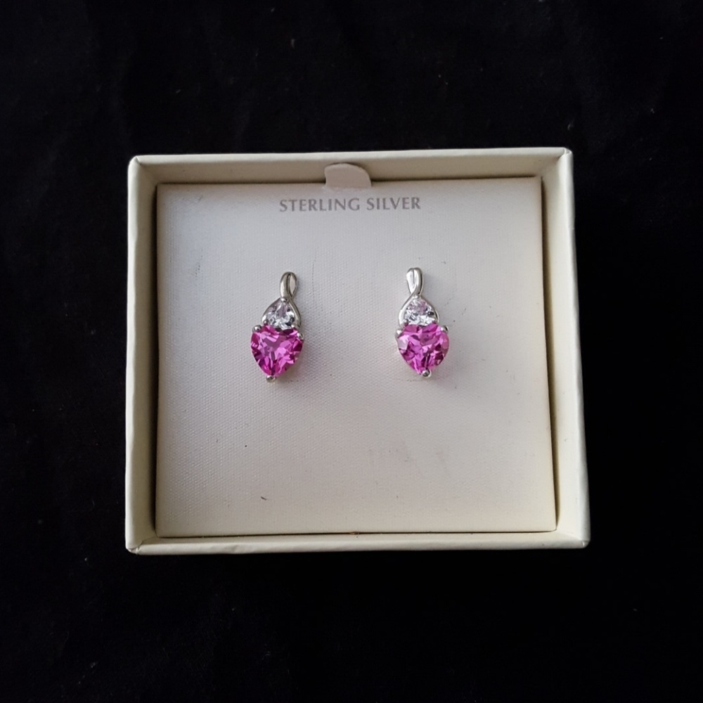 Sterling silver ear rings !