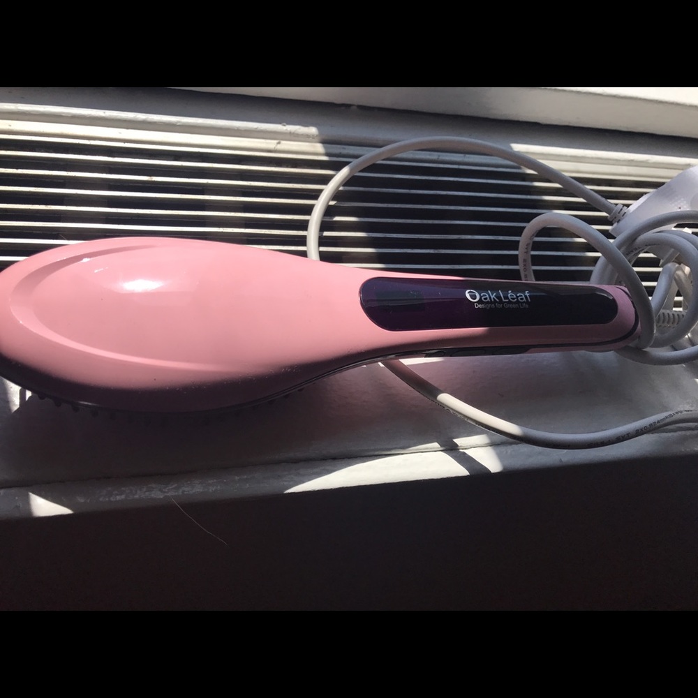 Hair Straightener Hair Brush, Oak Leaf Pro