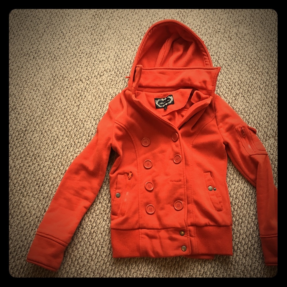 Orange Hoodie!