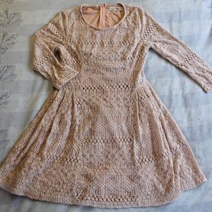 BALLET PINK LACE DRESS 💕💕💕