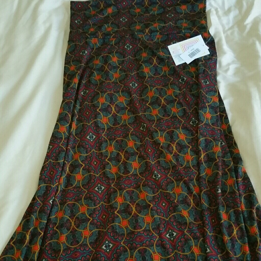 Lularoe Maxi Skirt Small - Multicolored