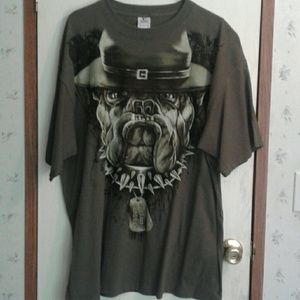 ๐ Marine's Bull Dog Men's Tee Shirt