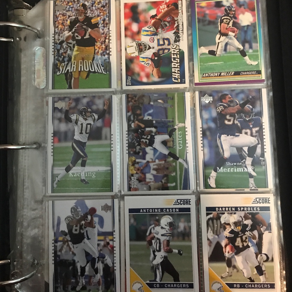 HUGE Football card collection