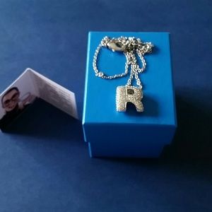 "R" initial pendant
