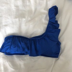 Aerie One Shoulder Bandeau Bikini Top