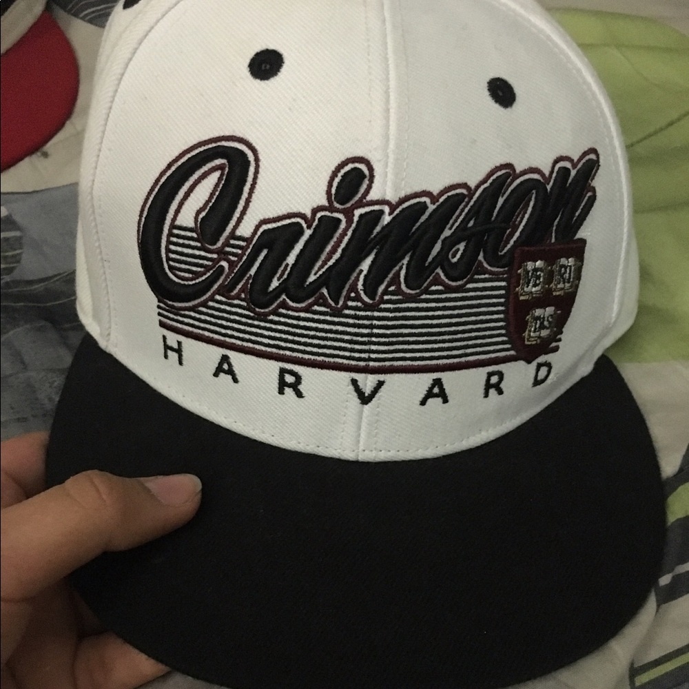 White Snapback from Harvard