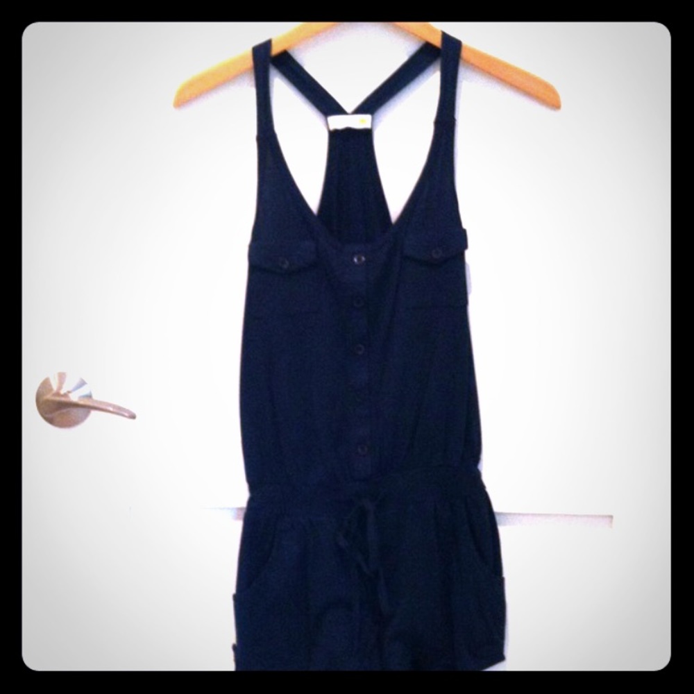 C&C Navy Romper