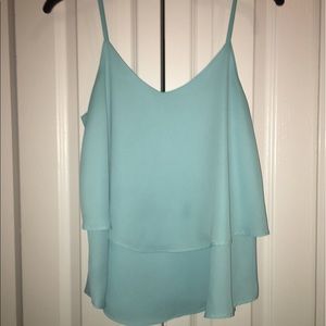 Sky blue top