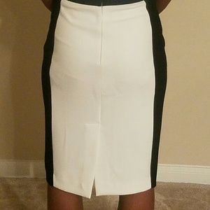 Zara colorblock pencil skirt