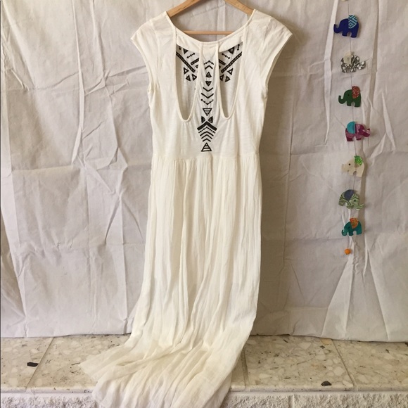 Free People Gauze Cutout Dress - Picture 3 of 4