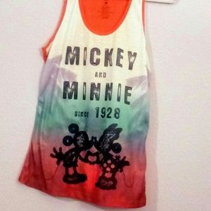 Mickey and Minnie Racerbrack Tank