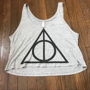 Deathly Hallows Harry Potter Tank Top