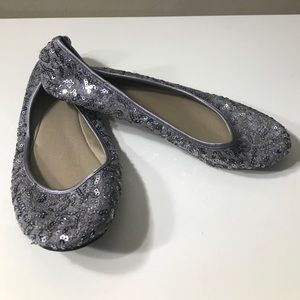Kenneth Cole Reaction Slip Gloss Ballet Flat