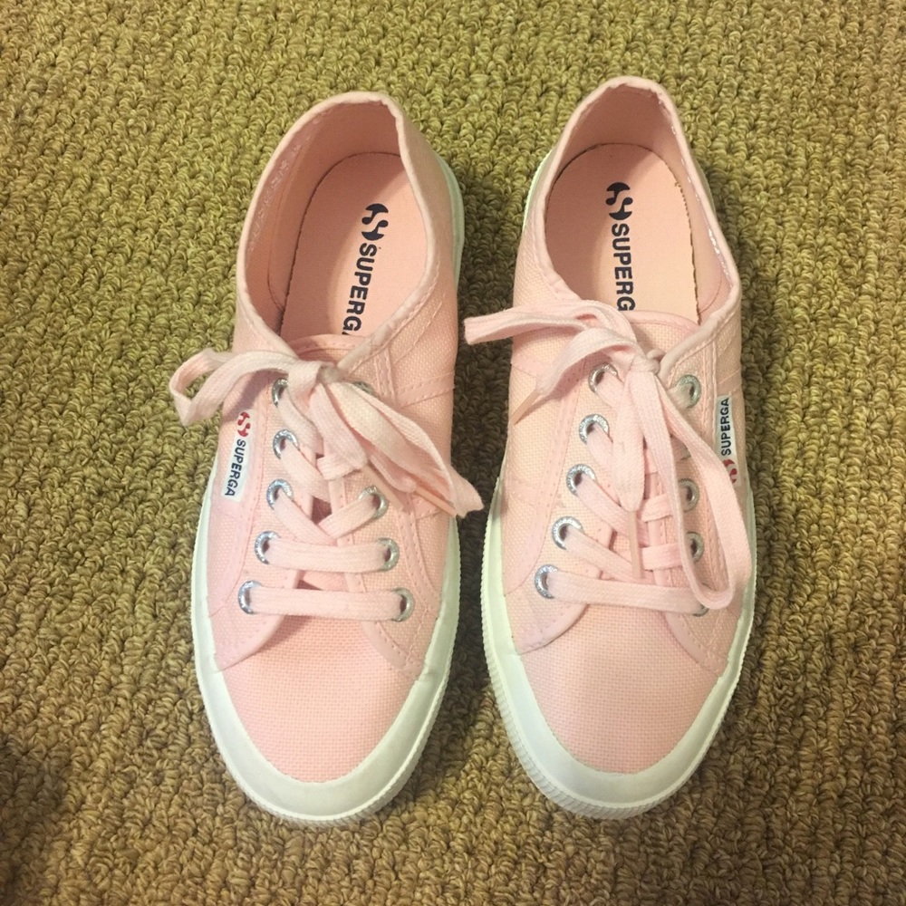 Pink Superga Women's size 5 6 36