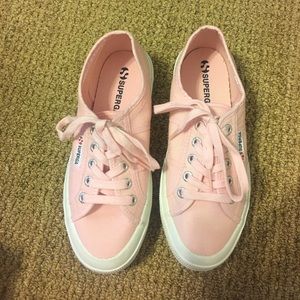 Pink Superga Women's size 5 6 36