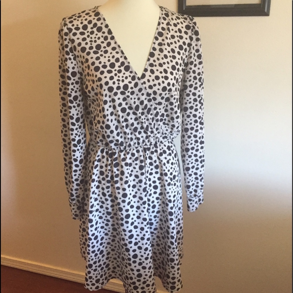 Vintage Inspired Polka Dot Dress from ModCloth