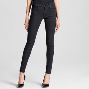 Mossimo mid-rise denim jeggings BLACK 28