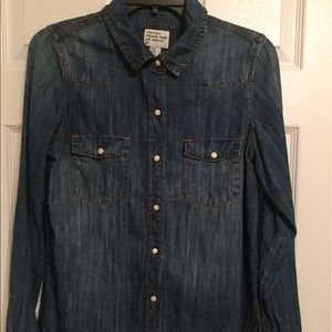 Forever 21 denim shirt
