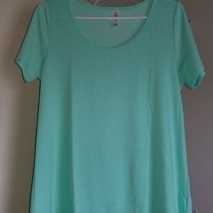 CLEAN OUT SALE!! Mint Green LuLaRoe Perfect T!