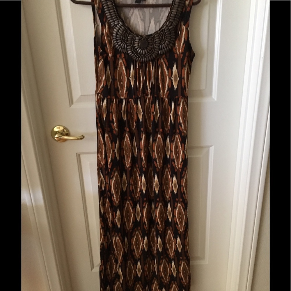 💕3/$15💕 Beaded Maxi Dress