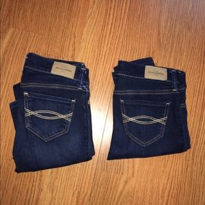 Abercrombie jean leggings