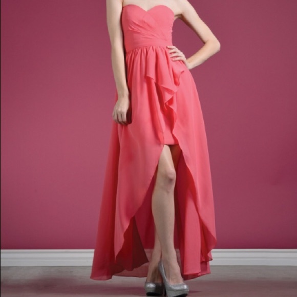 Long Sweetheart Bridesmaid Dress - Picture 1 of 5
