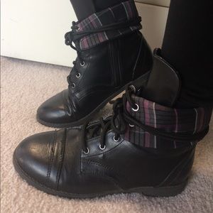 Black Combat Boots