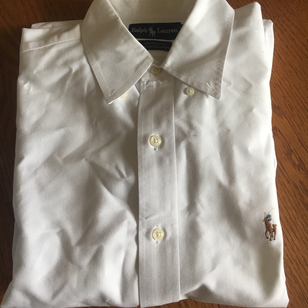 This is a button up  by Ralph Lauren