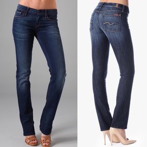 😍 7 For All Mankind Straight Leg Jeans