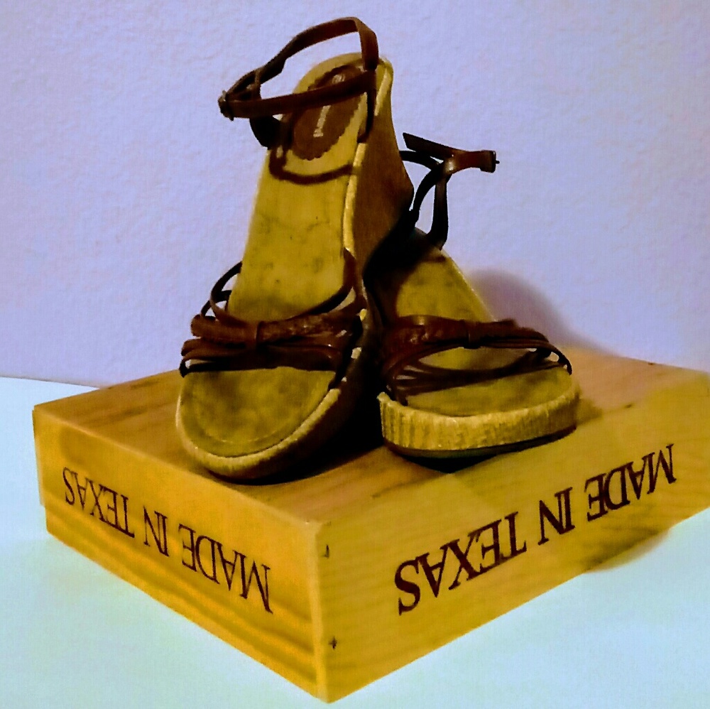 Chunky Woven Heels