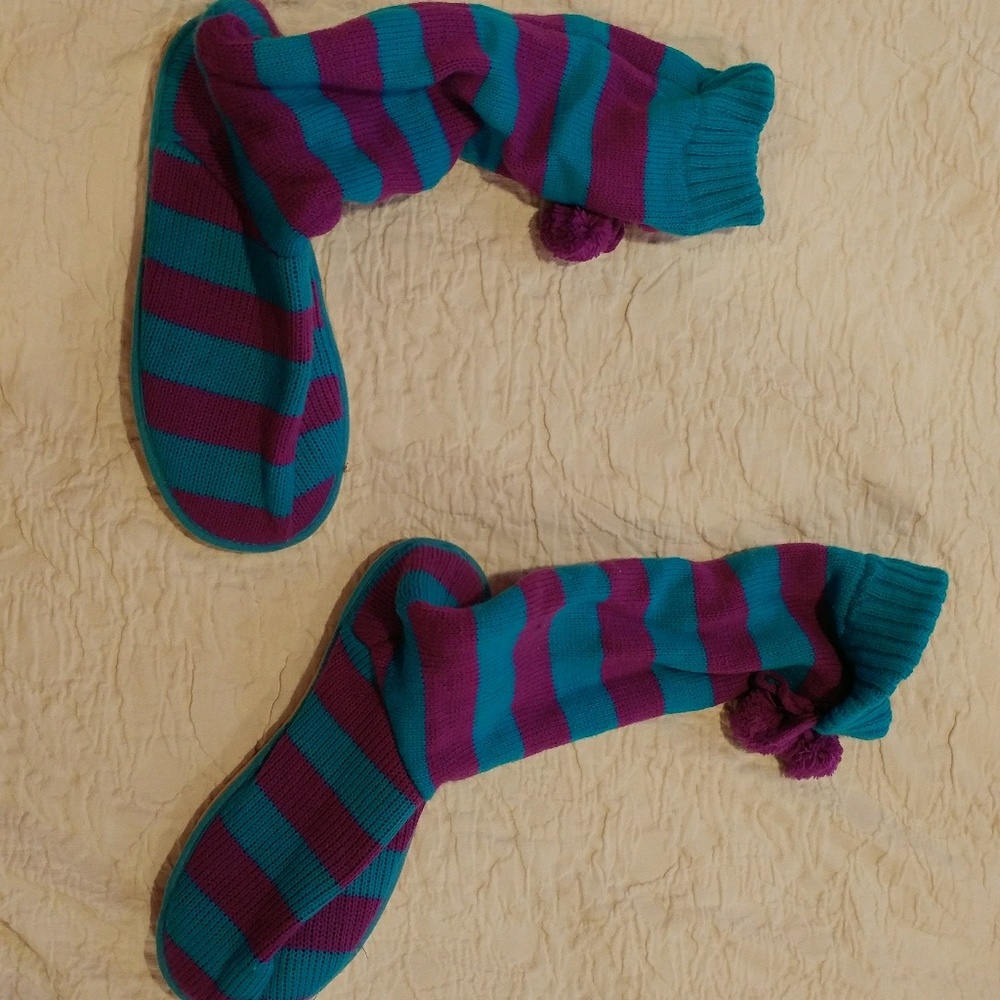Sock boot slippers
