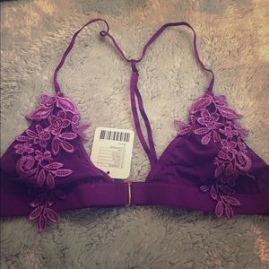 Urban Outfitters Plum Bralette