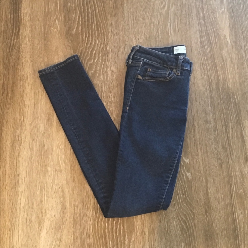 A&F Super Skinny, Dark Wash