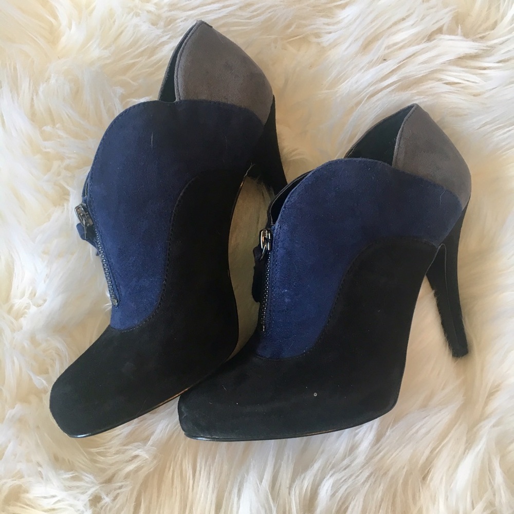 Nine West Suede Ankle Booties