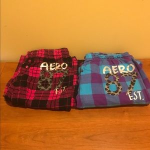 Aeropostale Pajama Bottom Bundle