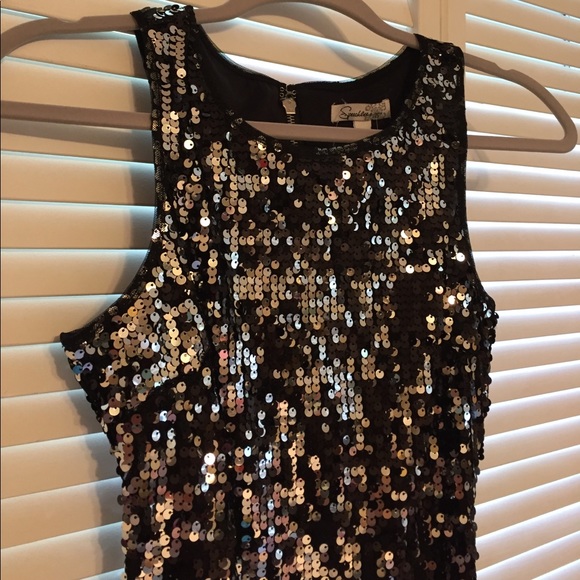 NWT SPEECHLESS SEQUINED MINI-DRESS Size 5 - Picture 2 of 8