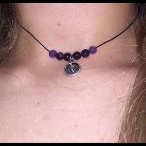 Necklaces with a letter charm