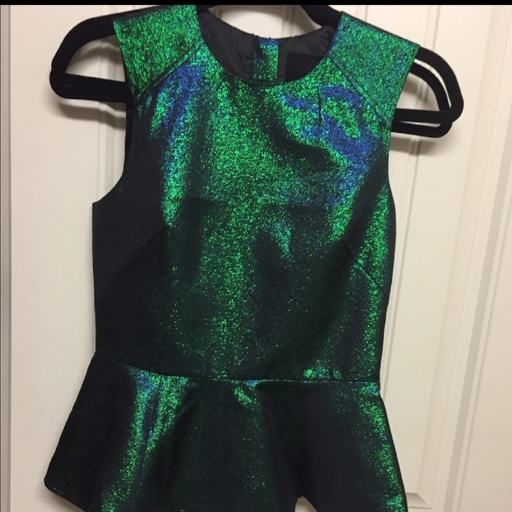 H&M peplum top