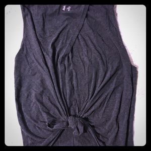 Under armor active tie back top