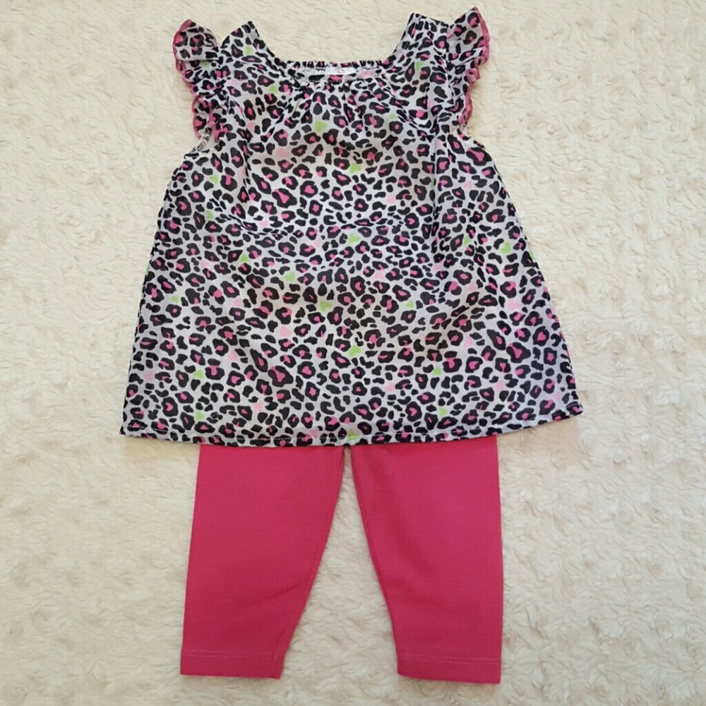 🎀 Baby Girl, 2 pc., 6-9 M Outfit!