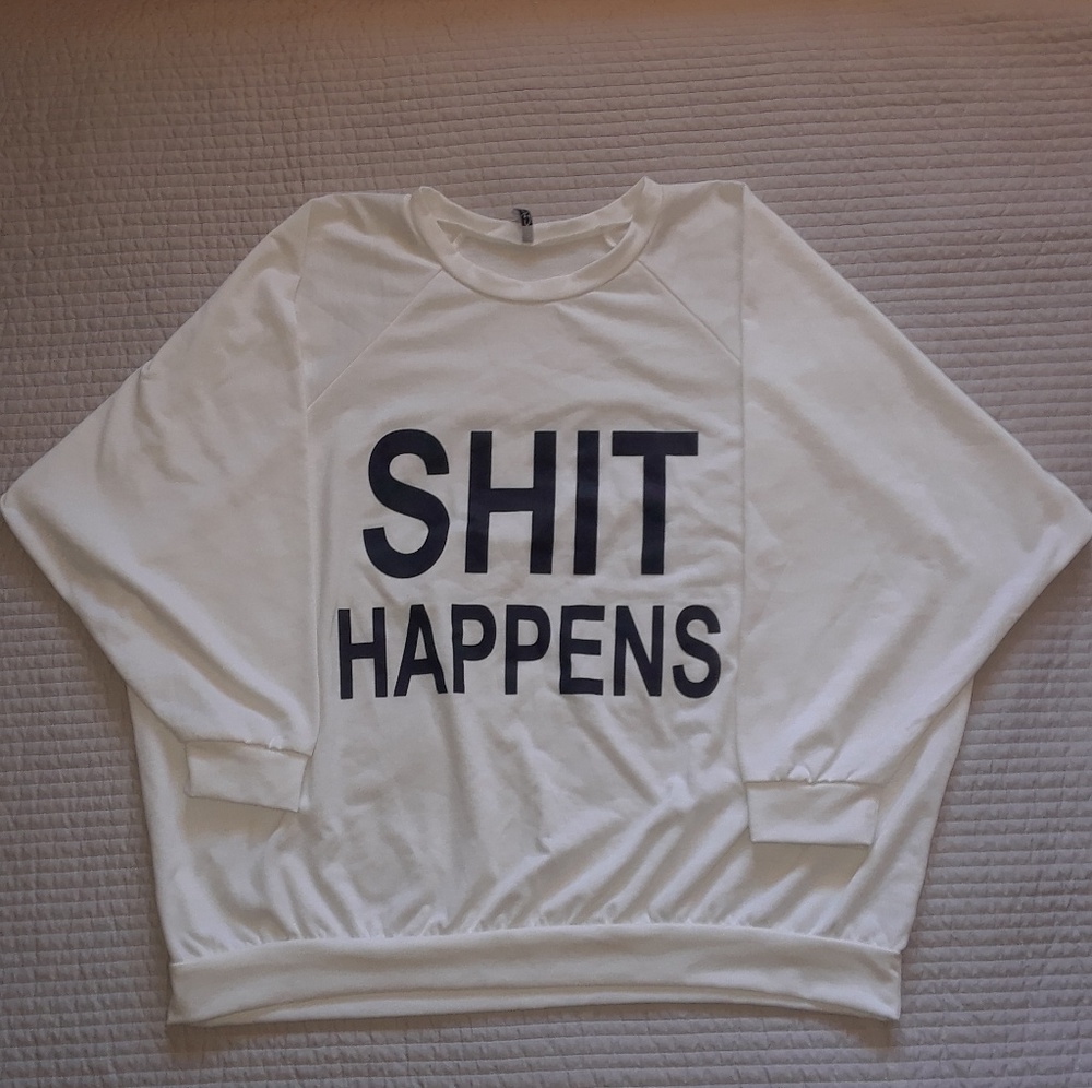 oversized graphic crewneck tee