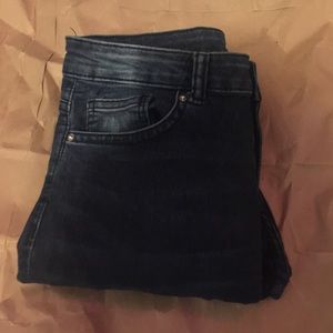 LAST DAY Distressed High waisted jeans