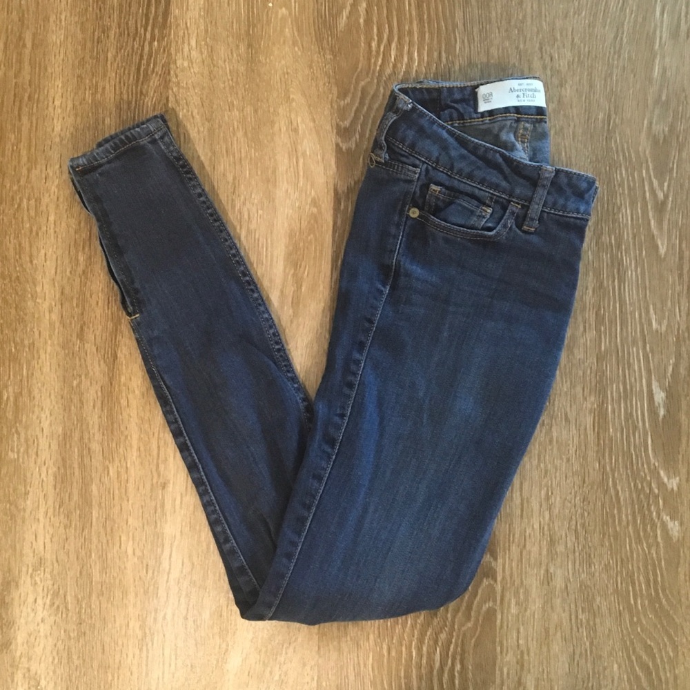 A&F Skinny Jeans, zipper ankle