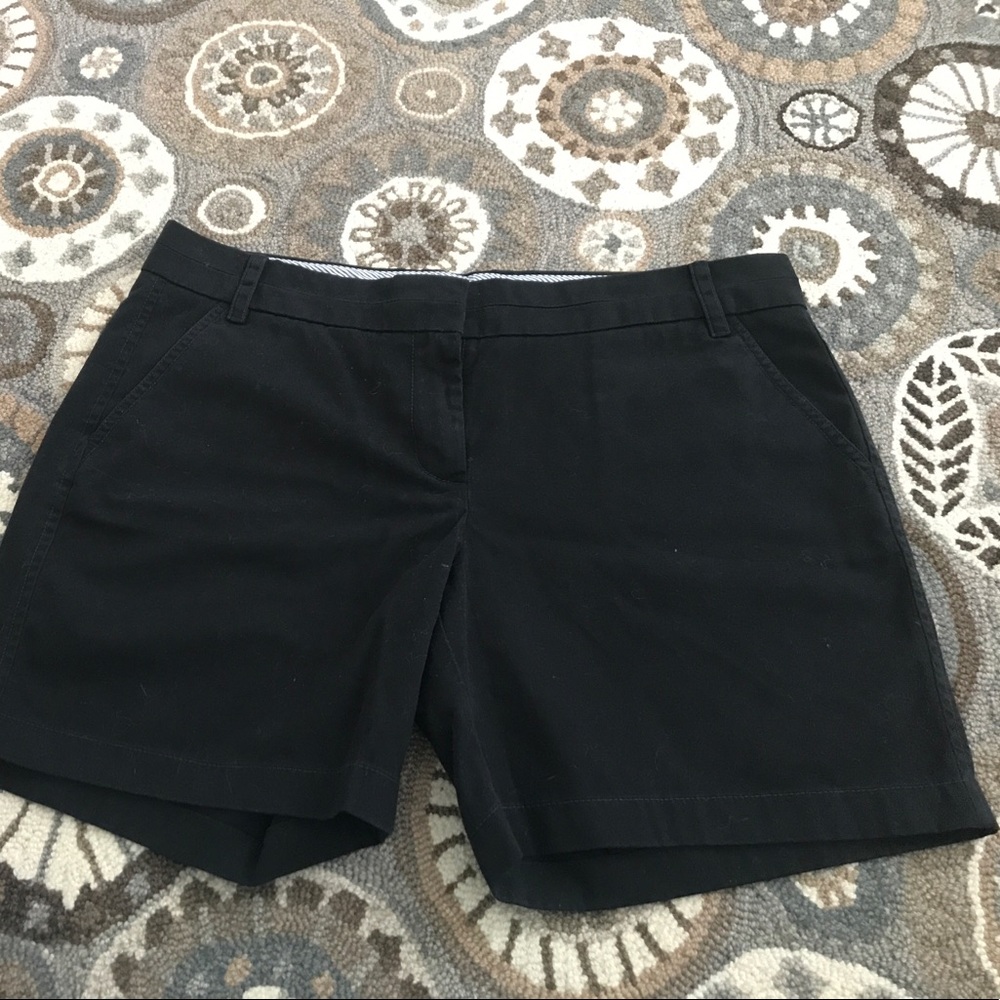 J.Crew Black Chino shorts