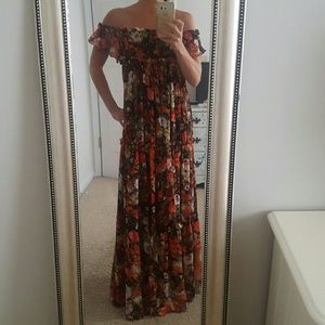 Floral maxi dress