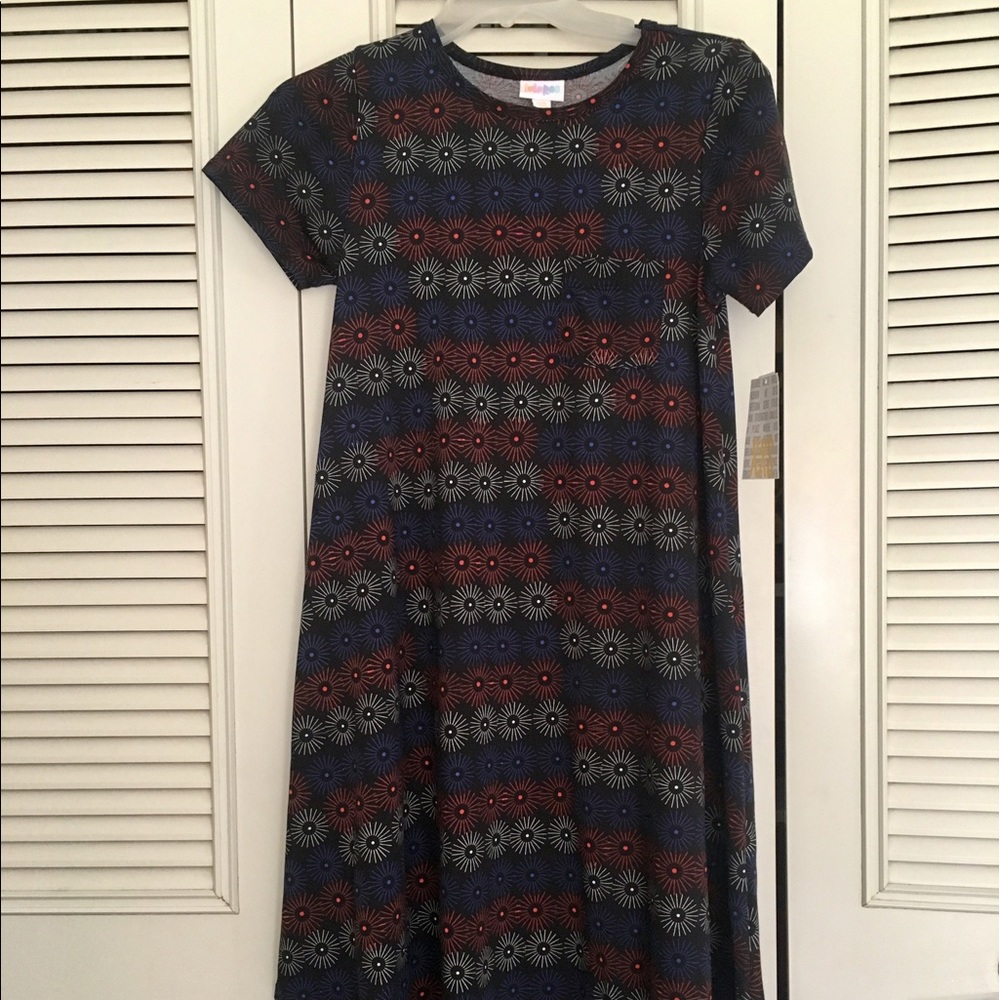 XXS LuLaRoe Carly Americana 2017 Collection