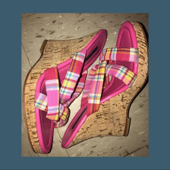 Laundry by Shelli Segal Wedges 51/2 - Picture 1 of 4
