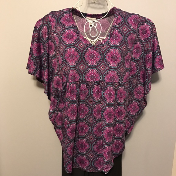 Kim Rogers Tops - Bohemian cape top Kim Rogers Tops - Bohemian cape top