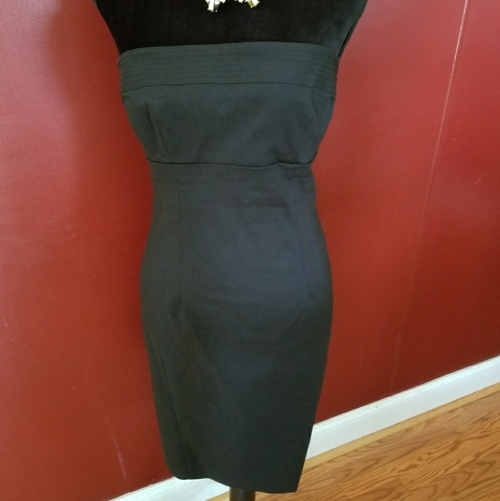 Black Strapless Dress